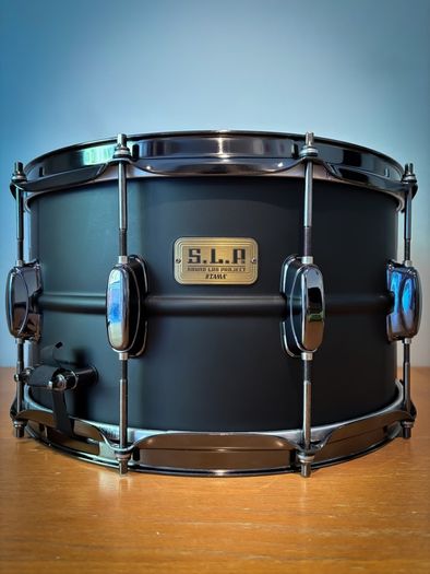 Tama S.L.P Big Black Steel snare drum 14x8 - LST148