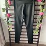leggings Bnwt pleather black leather leggings size large/xlarge Image 8