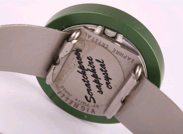 Pierre Junod Vignelli Halo Watch Interchangable Rings x3