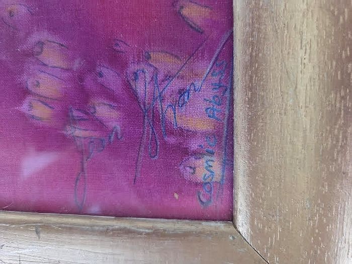 Original Colourful Painting Signed Irish Artist Jean Strong