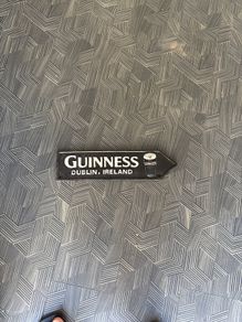 Branded Guiness sign