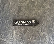 Branded Guiness sign