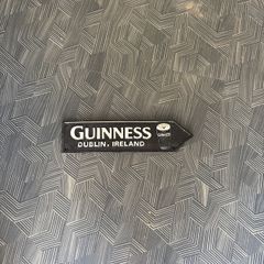 Branded Guiness sign