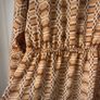 dress Bnwt mustard & tan high neck midi dress size 10 Image 8