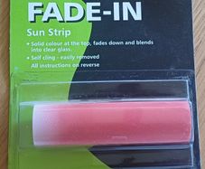 Fade In Sun Strip Red