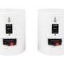 New 2x 50W Wall Mounted Speakers Indoor Pair Audio Stereo Loudspeakers #1185 Image 2
