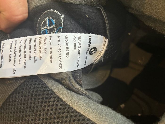 Genuine bmw motorcycle helmet