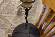 Cast Iron Short Candle Holder Include The Candle