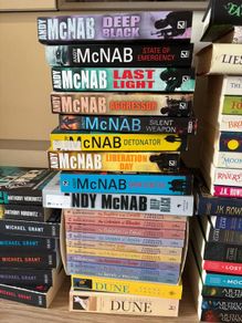 Andy Mcnab Series of books