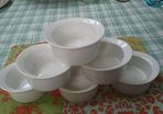 White Porcelain Ramekin dishes