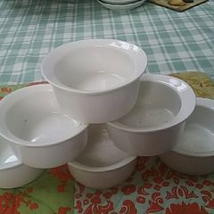 White Porcelain Ramekin dishes