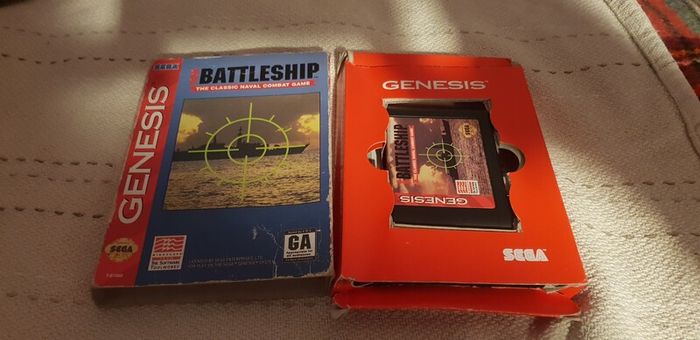 Battleship Sega Genesis Game Cart For Sale Here