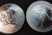 2 units of 1oz Silver Canadian Maple leaf + 1oz Australian Kangaroo 2020