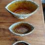Vintage Ceramic Art Pottery Nest of Bowls x 3 Image 4