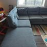 L shaped couch Image 4