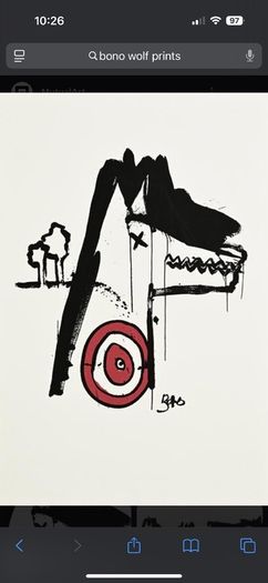 U2 Bono posters