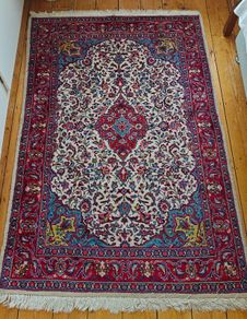 Fabulous  Persian Sarouk 154cm x 105cm Hand Knotted Rug Carpet