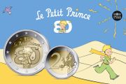 France 2 Euro Commemorative Coin 2026 - The Little Prince BU. Coincard.