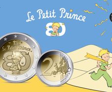 France 2 Euro Commemorative Coin 2026 - The Little Prince BU. Coincard.