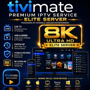 IPTV 12 Months Subscription Plan