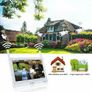 Security Camera System Wireless Outdoor WiFi 12'' LCD Monitor 4 CCTV Camera 1TB Image 3