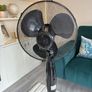 16" Inch, Black Pedestal Fan from Schallen Image 7