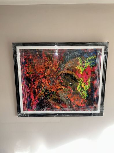 High quality Archival Giclee Modern Art print title "Rainbow of Joy "