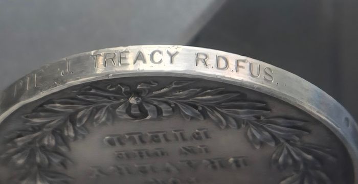 Royal Dublin Fusiliers - Military medal winner from Naas!