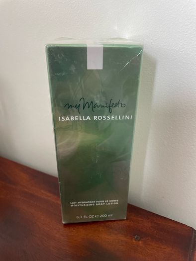 Isabella Rossellini My Manifesto body cream
