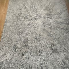 silver grey rug
