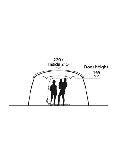 Easy Camp moonlight Sandland 6 Person Yurt New