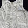 French designer Taille 0 74cm christening all in one dungarees Image 10