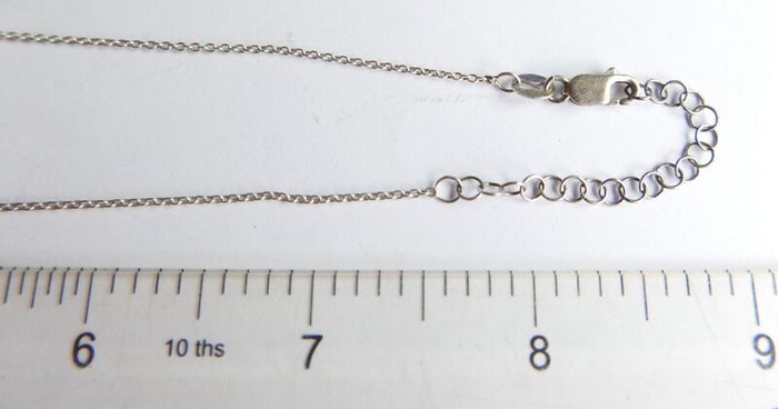 Vintage 925 Sterling Silver Lauren name Necklace