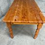 pine dining table Image 2