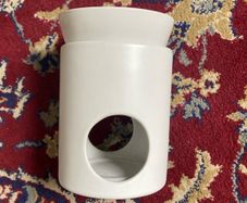Essential ceramic oil burner , wax melt burner