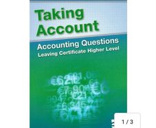 Taking Account Accounting questions for leaving certificate