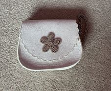 Monsoon Communion bag & headband