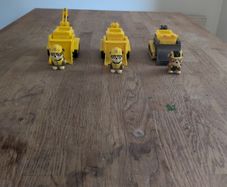 Rubble paw patrol figure