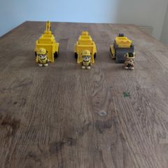 Rubble paw patrol figure