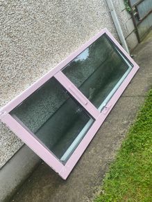 Two patio doors