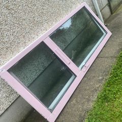 Two patio doors