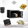 4.6l Digital Steel Safe Electronic Security Home Office Money Cash Safety Box 2 Keys (free Postage) Image 5