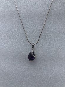 silver chain & pendant