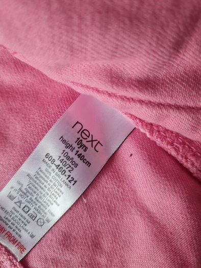 Next Pink Girls Denim jacket