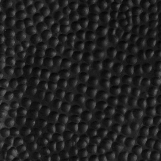 Coffee Table Hammered Aluminium 70x30 cm Black