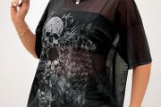 Goth style mesh Top size 20