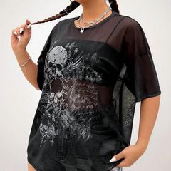Goth style mesh Top size 20