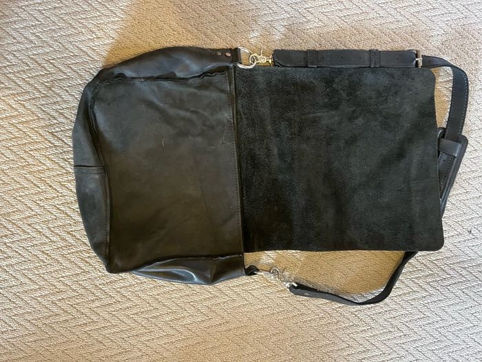 leather bag hand made in the US shoulder bag