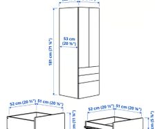 Single Wardrobe - Only 2 months of use