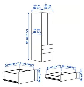 Single Wardrobe - Only 2 months of use